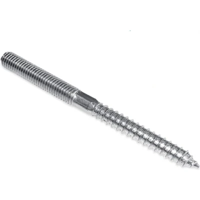 Afbeelding van Wovar Stokeinden M8 x 50 mm Verzinkt Zonder Sleutelvak 100 Stuks