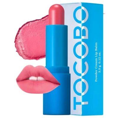 Afbeelding van TOCOBO Power Cream Lip Balm 032 Rose Petal Korean Vegan Beauty