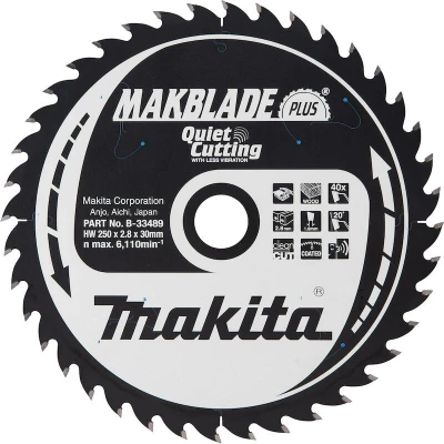 Afbeelding van MAKITA B 33489 zaagblad MAKBLADE PLUS