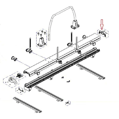 Afbeelding van Thule Excellent 3rd Rail Kit Zilver Onderdelen &amp; Accessoires