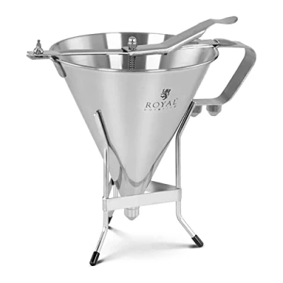 Afbeelding van Royal Catering Vultrechter 1.8 L roestvrij staal 3 vultips