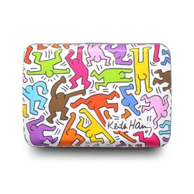 Afbeelding van Ogon designs pashouder Stockholm V2.0 Keith Haring color