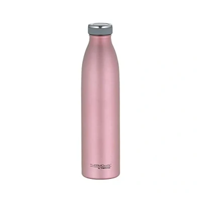 Afbeelding van ThermoCafé Drinkfles, Geïsoleerde Waterfles, Bottle, Thermosfles, Roestvrij staal, Mat Roségoud, 0,75 l