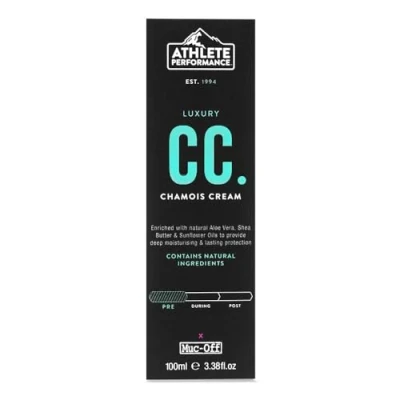 Afbeelding van Muc Off Athlete performance chamois cream 100ml zitvlak crEme ZWART