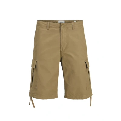 Afbeelding van Jack &amp; Jones Broek Jpstcole Barkley Cargo Shorts Mid S 12248685 Elmwood Mannen Maat L