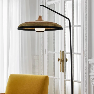 Afbeelding van Forestier Grass vloerlamp, groen