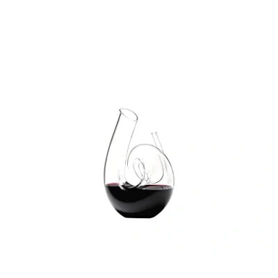 Afbeelding van Riedel Curly Decanter, helder, glazen decanter voor wijn, kwaliteitsglas, 1400 ml, 2011/04 S1