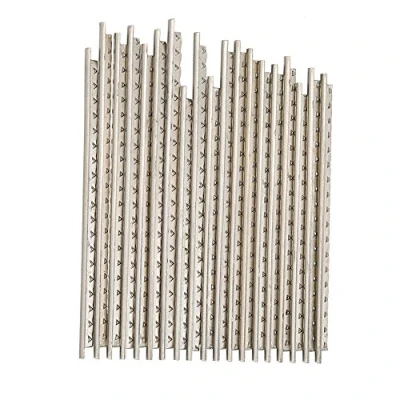 Afbeelding van 19 Stks / Set Gitaar Fret Wires, 2.0mm Kits Duurzaam Wit Koperdraad Vervanging Onderdelen voor Klassieke Houten
