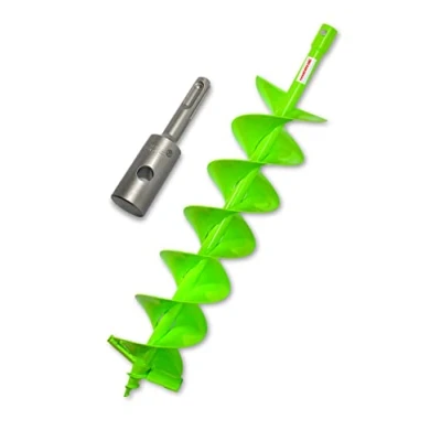 Afbeelding van WERHE Professionele boor voor Auger 150 mm dubbele as zeer robuuste batterij met SDS plus adapter