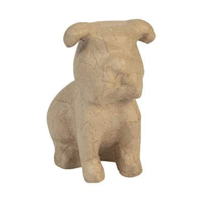 Afbeelding van Décopatch SA226C standaard van papier, 15 x 9,5 16 cm, zittend, Bulldog
