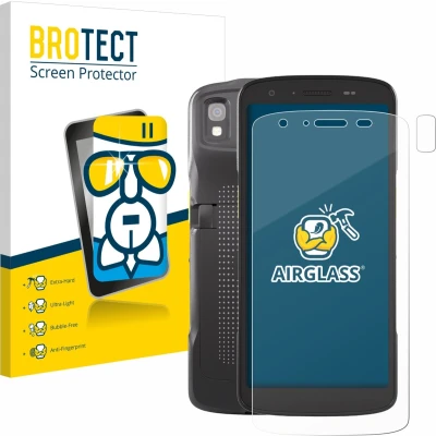 Afbeelding van BROTECT Screenprotector voor Zebra TC27 (Voor+Camera) Folie Beschermfolie Beschermglas transparant