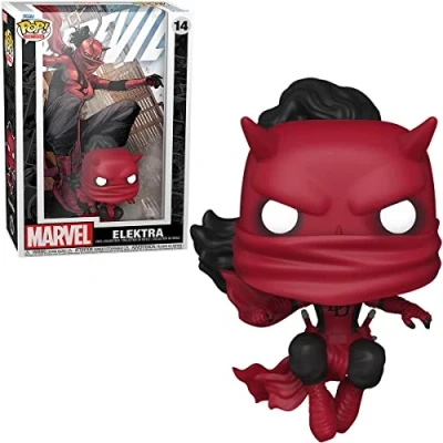 Afbeelding van Funko Pop! Comic Cover: Marvel Elektra (Daredevil)