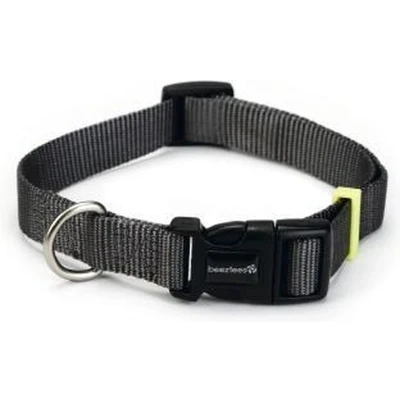 Afbeelding van Beeztees Nylon Halsband Uni Donker Grijs 20 30cmx10mm