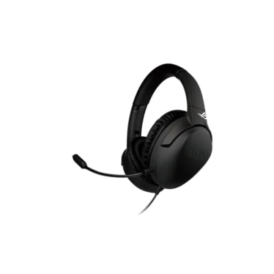 Afbeelding van Asus ROG Strix Go Over Ear headset Gamen Kabel Stereo Zwart Ruisonderdrukking (microfoon), Noise Cancelling Volumeregeling, Microfoon uitschakelbaar (mute),
