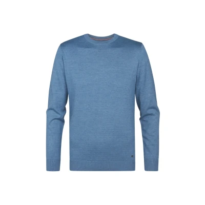 Afbeelding van Petrol Industries Finesteamboat Trui, Heren, Maat: 3XL, Light shadow
