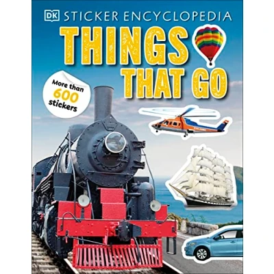Afbeelding van Sticker Encyclopedias Encyclopedia Things That Go