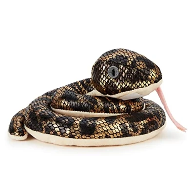 Afbeelding van Zappi Co Zacht en Knuffelig Pluchen Dier voor Kinderen Ideaal Knuffelvriendje Pasgeborenen (12 15 cm) (Anaconda Snake)