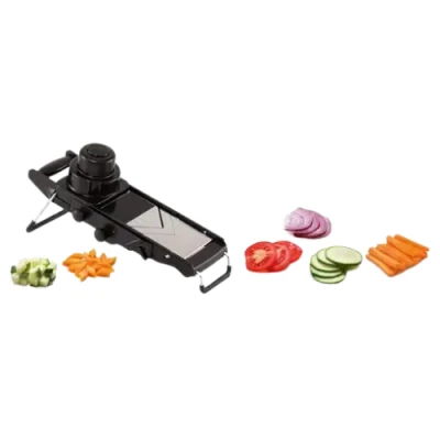 Afbeelding van Weis Mandoline Zwart Kunststof/inox