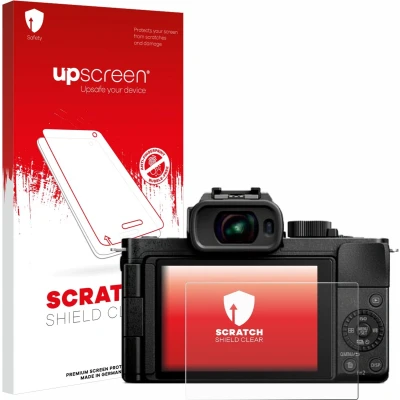 Afbeelding van upscreen Screenprotector voor Panasonic Lumix DC G100D Folie Beschermfolie transparant