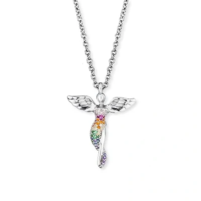 Afbeelding van Engelsrufer Dames Ketting 925 sterling zilveren zirconia One Size 88491807