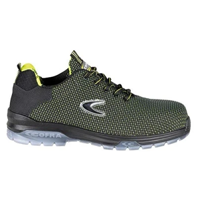 Afbeelding van Cofra 20320 000.W42 REVIVAL S3 SRC Veiligheidsschoenen, zwart/geel, maat 42