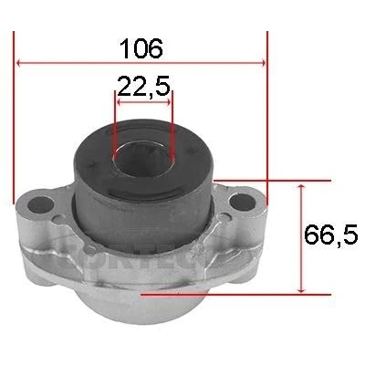 Afbeelding van CORTECO 80001520 Draagarmrubbers RENAULT: ESPACE 2