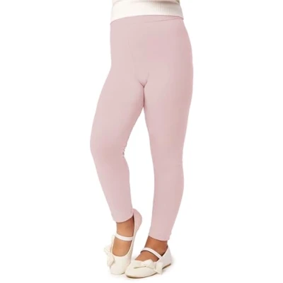 Afbeelding van Merry Style MS MS10 130 LE Meisjes Lang Leggings Sport Vrijetijdsbroek Viscose Sporbroek Yogabroek Poederroze 140
