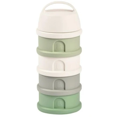 Afbeelding van Béaba Melkpoedertoren Doseerdoos Cotton White/Sage Green