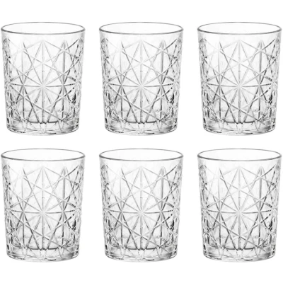 Afbeelding van Bormioli Rocco Whiskey Glazen Lounge 390 ml 6 Stuks