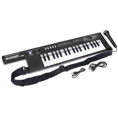 Afbeelding van BONTEMPI 37 KEY ELECTRONIC KEYTAR LITHIUM BATTERY.
