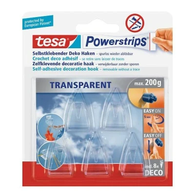 Image de tesa Powerstrips CROCHETS DECO, charge max. 0,2 kg