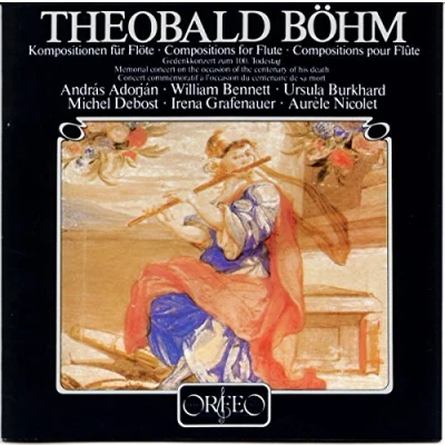 Afbeelding van András Adrorján, William Bennett, Ursula Burkhard, Michel Debost Böhm: Kompositionen Für Flote (CD)