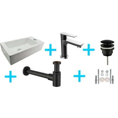 Afbeelding van Wiesbaden one pack Mini Rhea fontein rechts+Casma zwart