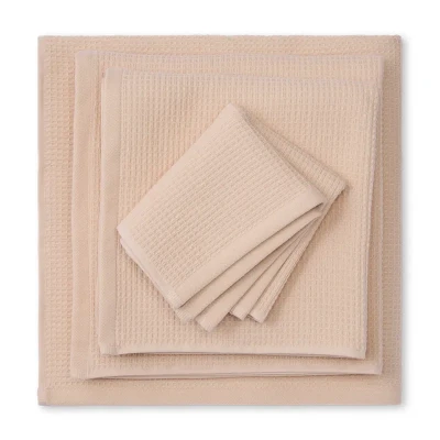 Afbeelding van Kayori Nuno Handdoek 50x100 Nude 3 stuks 50/100 (Kleur: Nude)
