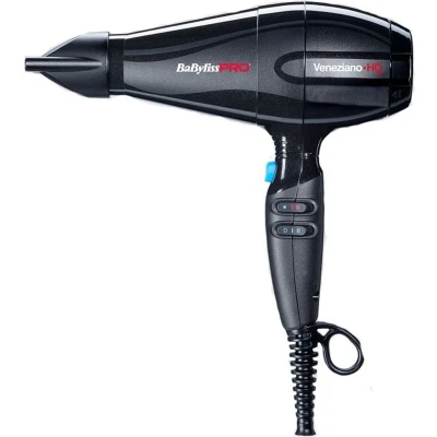 Afbeelding van Babyliss PRO Ionic Dryer Veneziano HQ 2200W Zwart Haibu by Kapperskorting.com