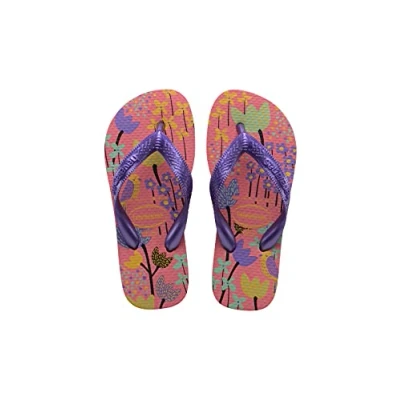 Afbeelding van Havaianas Kids Flores, teenslippers voor meisjes, Porselein Roze