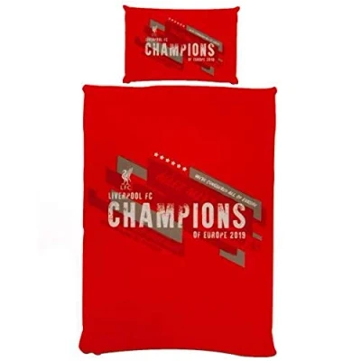 Afbeelding van Liverpool FC Champions of Europe donsset