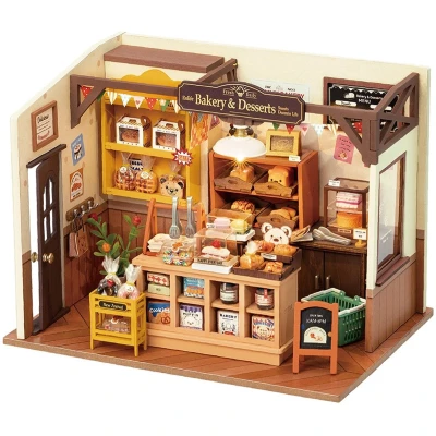 Afbeelding van Robotime Becka&#039;s Baking House DG161 Rolife DIY Miniatuur Knutselen