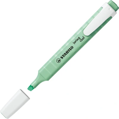 Afbeelding van STABILO swing cool pastel markeerstift, hint of mint markeerstift