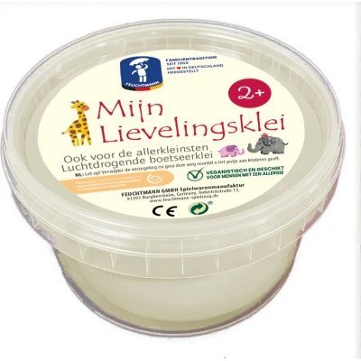 Afbeelding van Feuchtmann Mijn Lievelingsklei wit, 500gr.