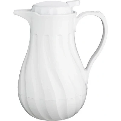 Afbeelding van Olympia Swirl Thermoskan Wit 1,2L CH119