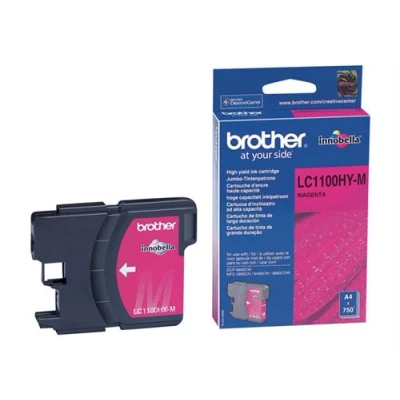 Afbeelding van Brother LC 1100HYM Inktcartridge Magenta Hoge capaciteit