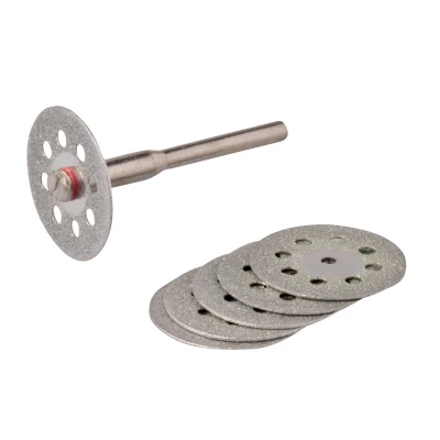 Afbeelding van Silverline Diamant snijschijven set 22 mm 6 delig Voor keramiek, glas en hout