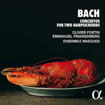 Afbeelding van Ensemble Masques Olivier Fortin Emmanuel Frank Concertos For Two Harpsichords (CD)