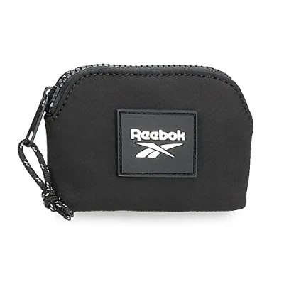 Afbeelding van Reebok Elsie Portemonnee Zwart, 12 x 8 2 cm, Polyester, Monedero, Portemonnee, zwart.,