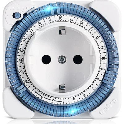 Afbeelding van Theben TIMER 26 Schakelklok voor Wandcontactdoos, Wit 4003468020821