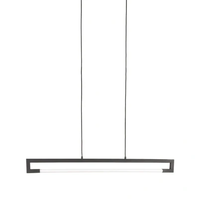 Afbeelding van LABEL51 Hanglamp Futuro Zwart 120x9x118 cm