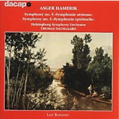 Afbeelding van Helsingborg Symphony Orchestra, Thomas Dausgaard Asger Hamerik: Symphonies 5 &amp; 6 (CD)