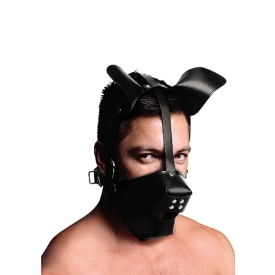 Afbeelding van Puppy Play Masker Met Ballgag