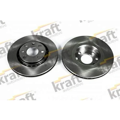Afbeelding van KRAFT Remschijf 256,0, 256mm 23,9mm 4 Geventileerd 6041540 96179110,569001,569042,90295087,90487402 Remschijven